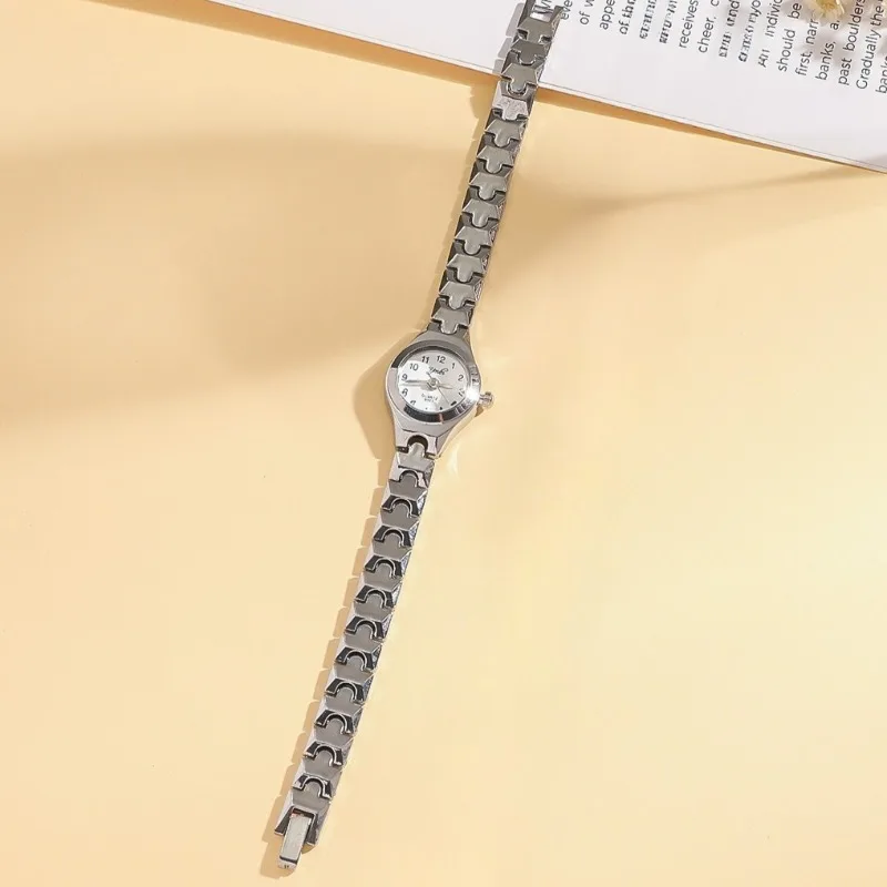 

Брендовые женские кварцевые наручные часы, модный браслет со стальным ремешком, женские часы, простой роскошный подарок, кварцевые женские часы Montre Femme