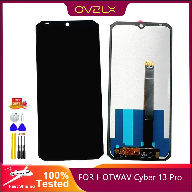 6.6''For Hotwav Cyber 13 Pro  LCD Display+Touch Screen Digitizer Assembly Repair Parts For Cyber 13 Pro Lcd Glass Sensor+Tools