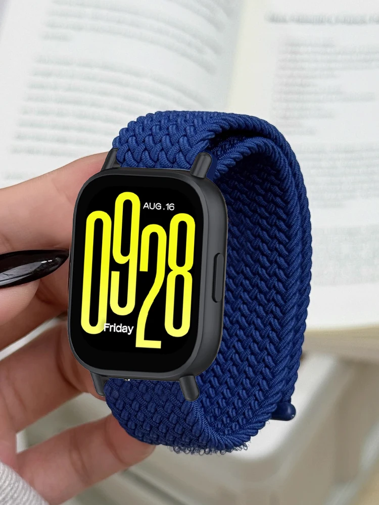 Armband für Redmi Watch 5 lite/Watch 5. Aktivzubehör, geflochtenes Ersatzarmband Correa für Xiaomi Redmi Watch 5 Active Band