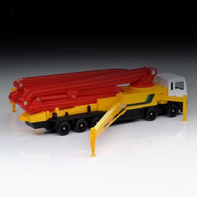 1: 100 simulation plastic pump truck models,concrete transportation engineering truck toys,wholesale