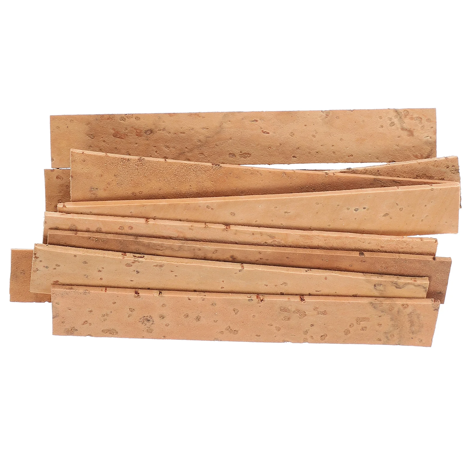 10 Pieces Soft Cork Sheet Replacement for Clarinet Saxophone Flute Woodwind Instrument Repair Accessories Cork Sheet