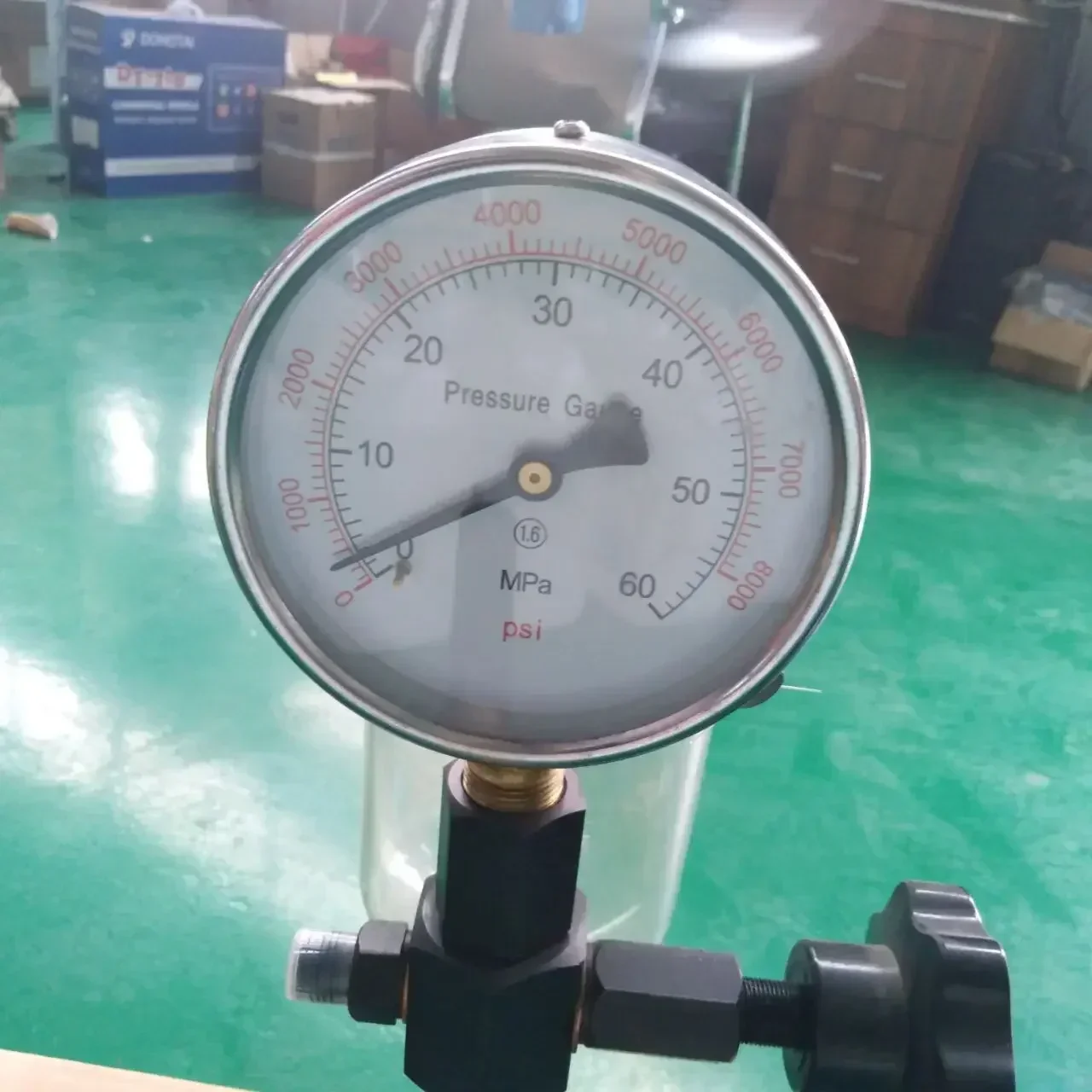 S60H  fuel injector injection nozzle tester with with 0-60 Mpa (0-600 bar) pressure gauge in high quality