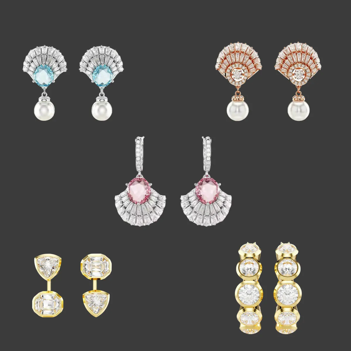 

Новинка 2025, легкие роскошные высококачественные серебряные серьги-гвоздики S925, серьги в форме ракушки, повседневная одежда, вечерние, подарок на день рождения