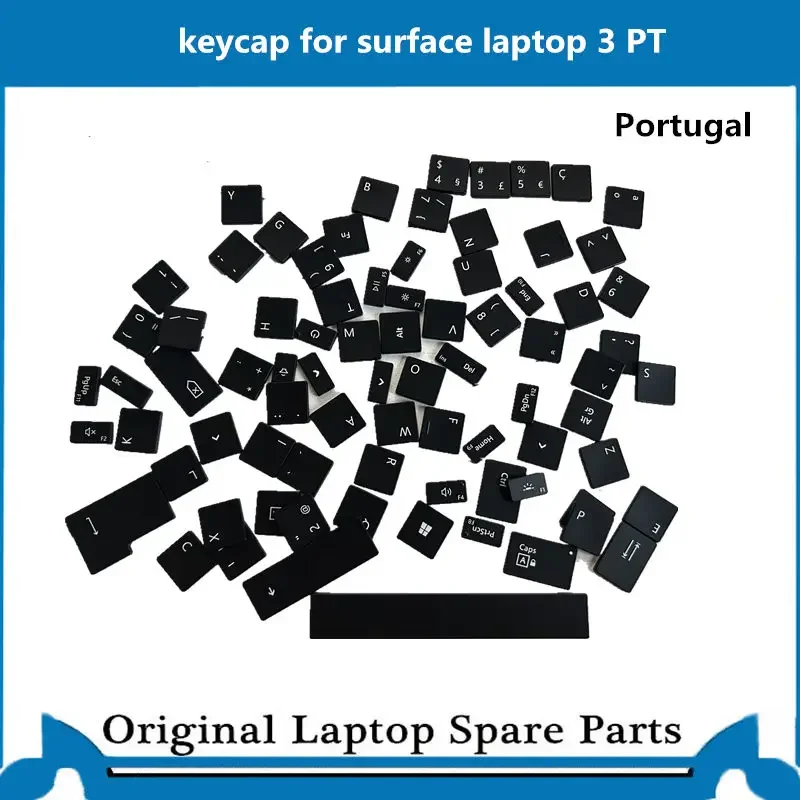 Imagem -05 - Capa de Teclado para Notebook Microsoft Surface Keycap Original 156 Pol 15 es it Reino Unido pt Preto Ferramenta Livre 1868 1872