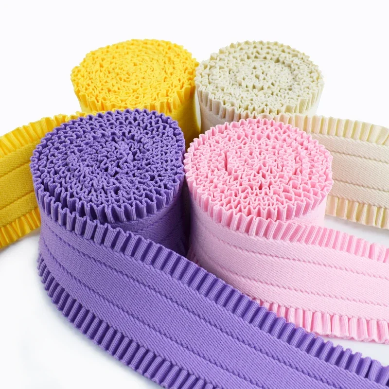 

1-10Yards 50mm Elastic Band for Sewing Waistband Clothes Stretch Lace Trim Webbing Belt Rubber Ribbon Tape DIY Sewing Accessory