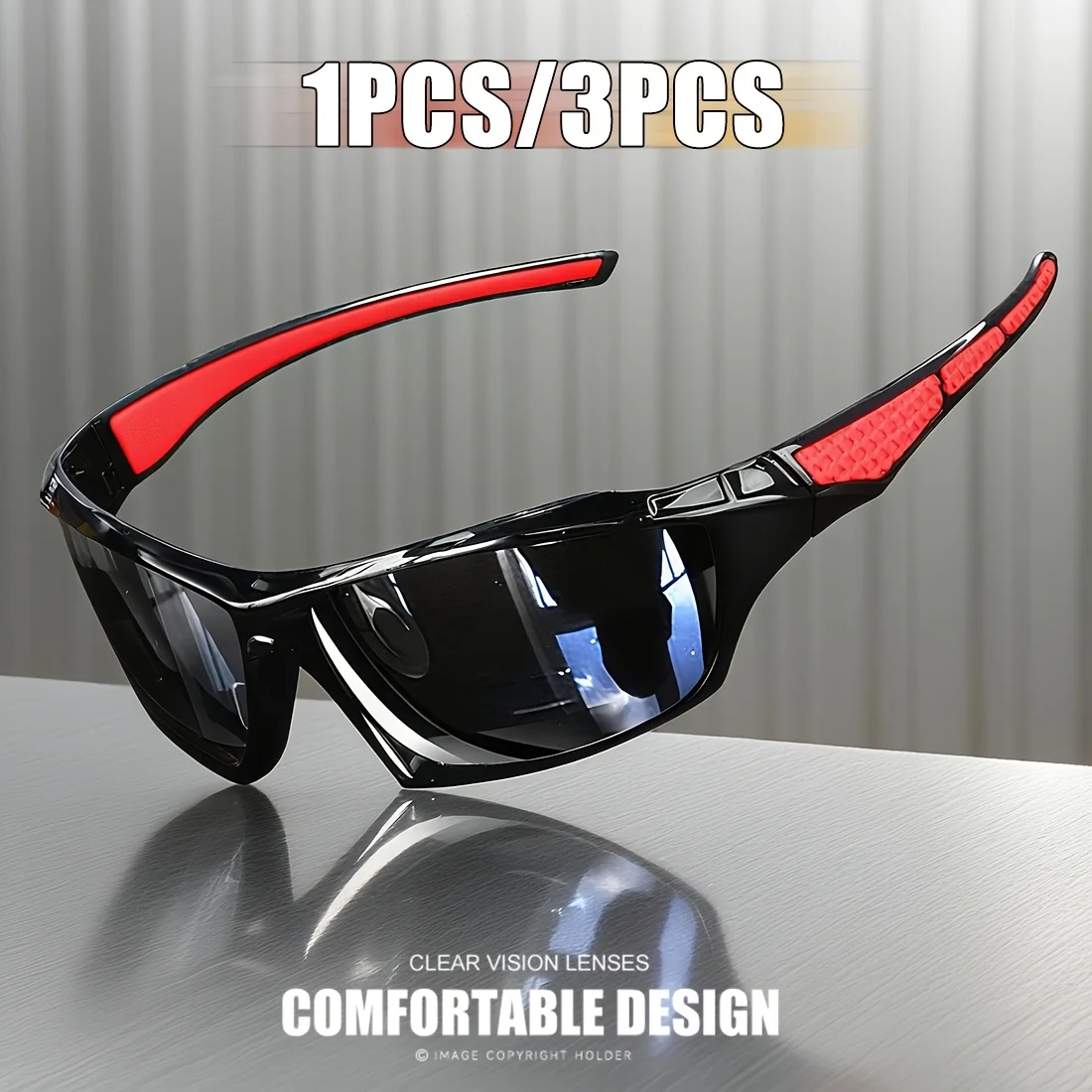 

1/3PCS Fashion Sports Sunglasses Polarized UV Protection Personalized Glasses Oval Frame Men's And Women's UV400 Eyewear