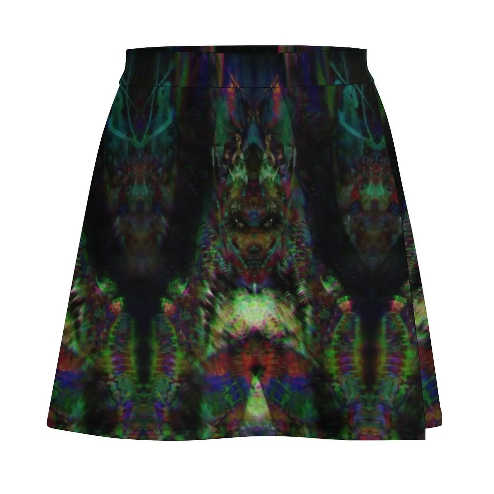 Anubis, tipping the scales as final judge of heavy hearts. Mini Skirt kawaii skirt 90s vintage clothes mini skirts