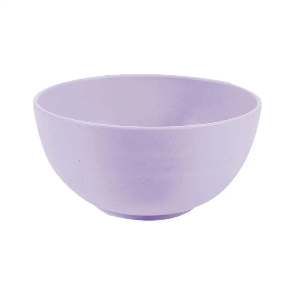 Wheat Straw Bowl Household Plastic Rice Bowl Family Unbreakable Dining Breakfast, Salad Eco-Friendly Kitchen Home Lunch Sup B7I9