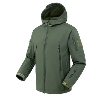 Military Shark Skin Soft Shell Jackets Men Tactical Windproof Waterproof Jacket Men Army Combat Jackets Mens Hooded Bomber Coats 2 Military Shark Skin Soft Shell Jackets Men Tactical Windproof Waterproof Jacket Men Army Combat Jackets Mens Hooded Bomber Coats 2