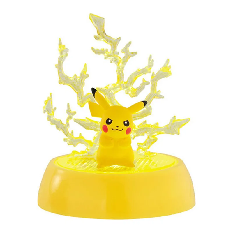 BANDAI Pokemon Action Figures Model Pikachu Charizard Gengar Gashapon Skill Special Effects Luminous Series02 Original