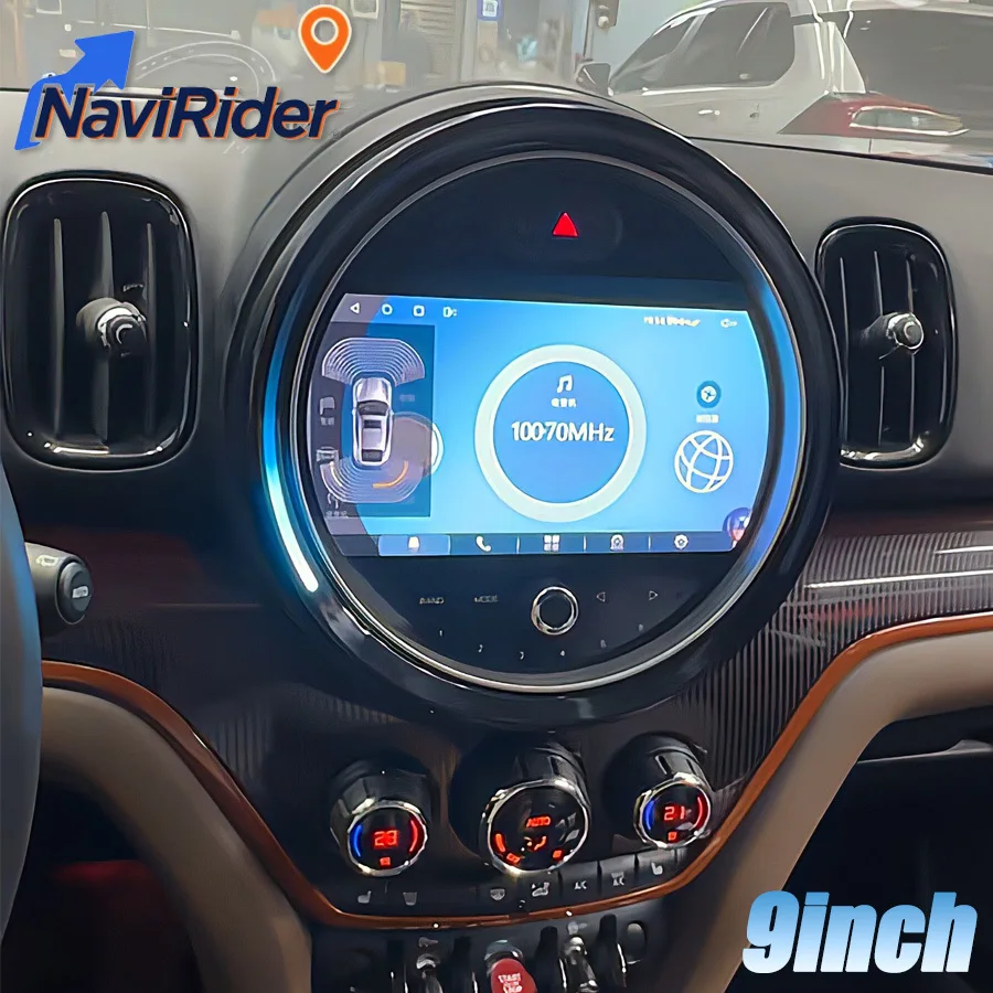 

9" Android 16 Screen Head Unit For BMW Mini Cooper Countryman F60 NBT EVO 2017-2025 GPS CarPlay Car Radio Multimedia Player Auto