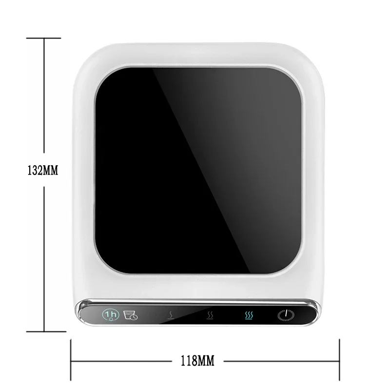 Cangkir kopi pintar 5V USB, bantalan penghangat cangkir susu, minuman pemanas listrik suhu dapat disesuaikan, piring penghangat minuman panas