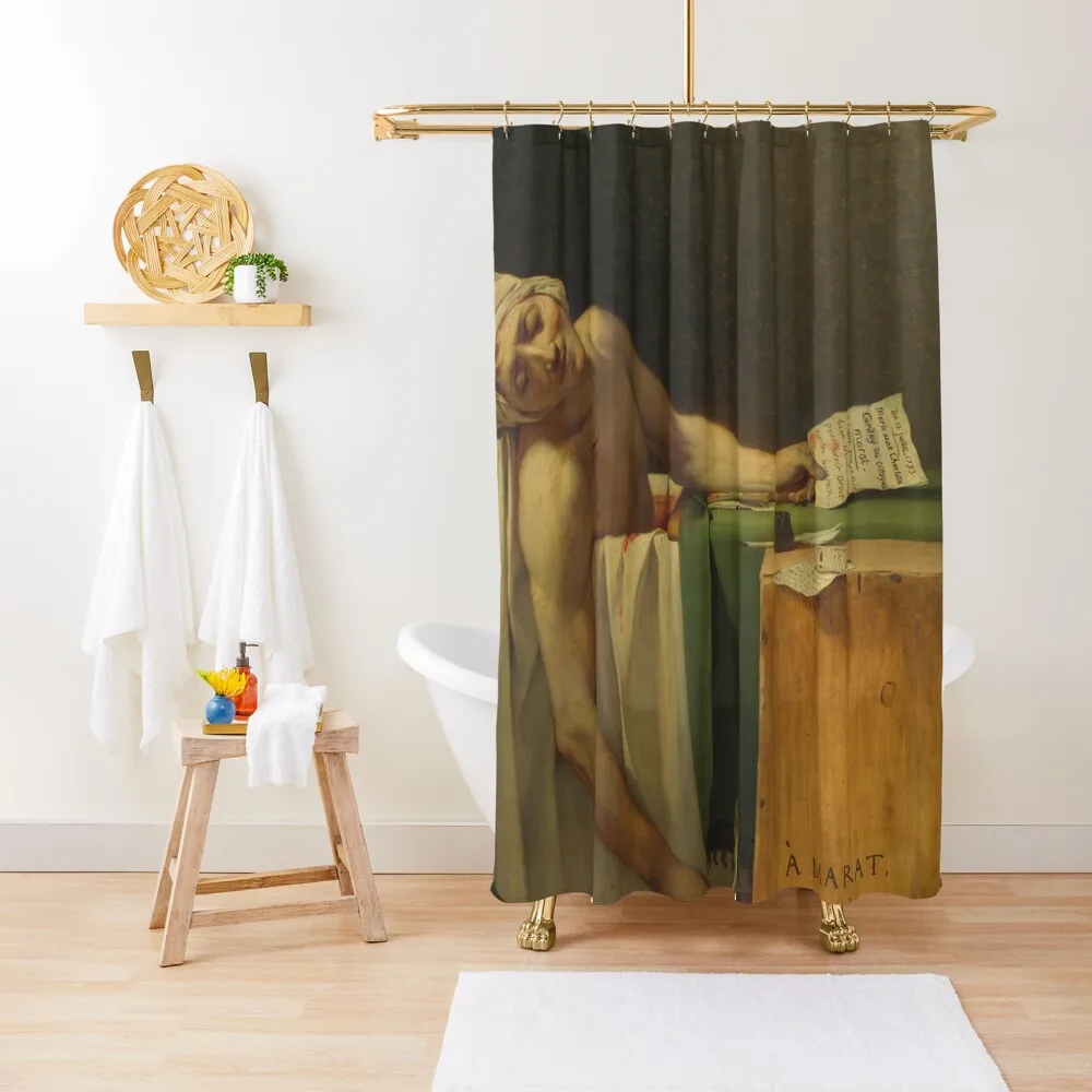 

MARAT [HIGHRES] Shower Curtain Bathroom Shower Set For Bathroom Shower For Bathroom Curtain