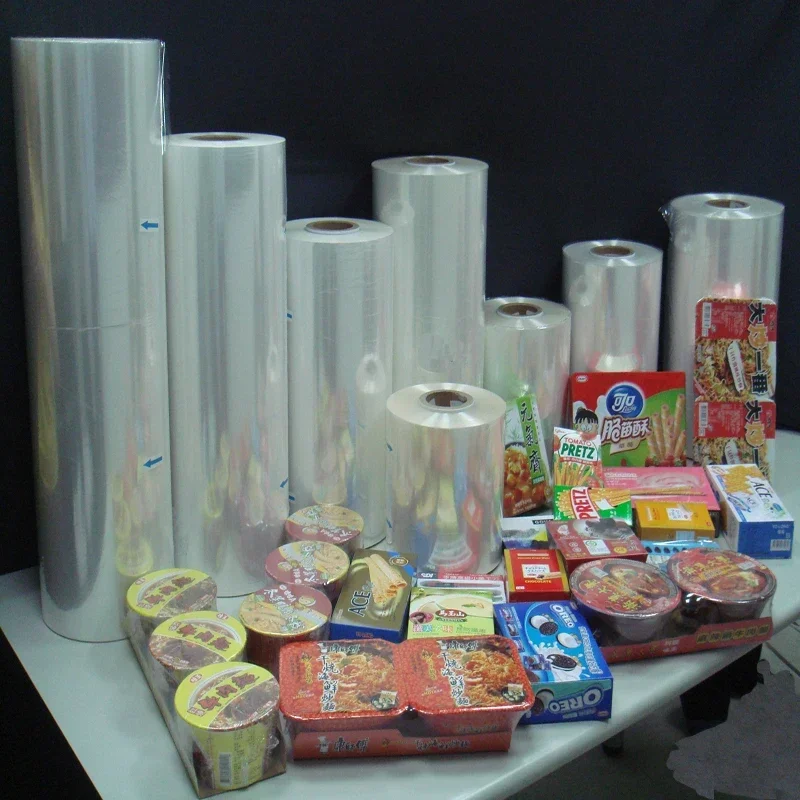 

A High Quality POF Shrink Film Roll / Polyolefin Film / Shrink film