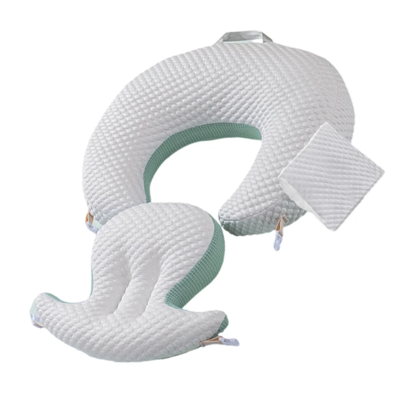 Almohada Lumbar para bebé, soporte enfermería ergonómico, cojines suaves para cintura infantil, almohada colorida