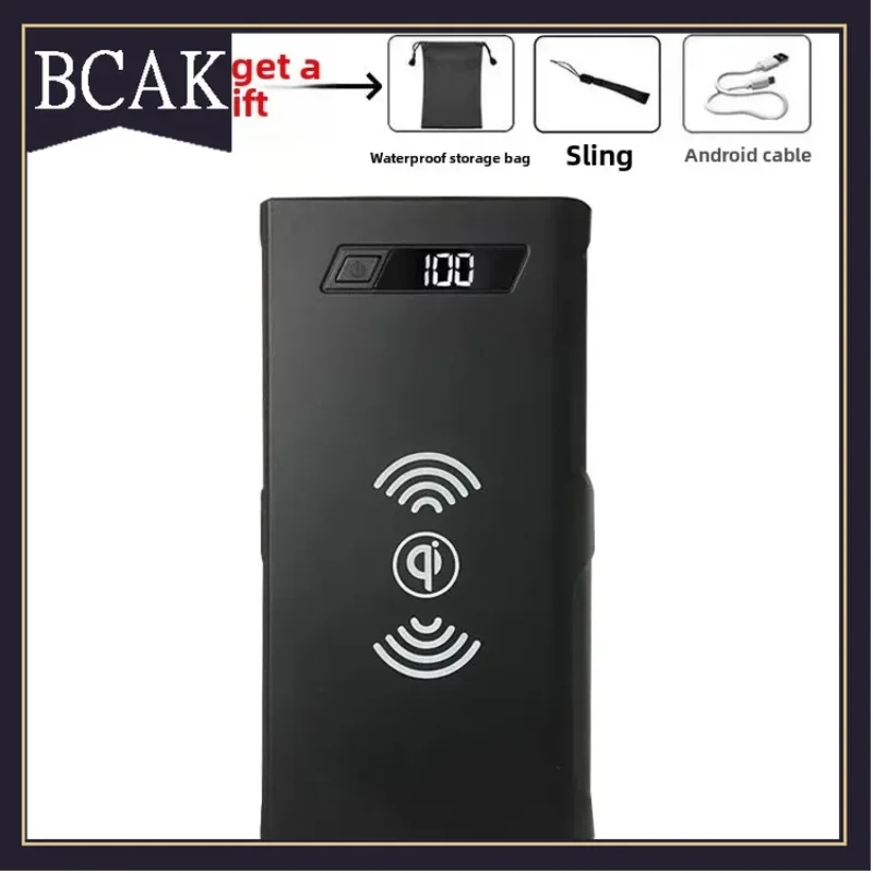 في الهواء الطلق حار نمط المحمول إمدادات الطاقة 10000 MAh المحمولة قوة البنك شحن لاسلكي متجر العلامة التجارية BCAK ، مرحبا بكم في الجملة