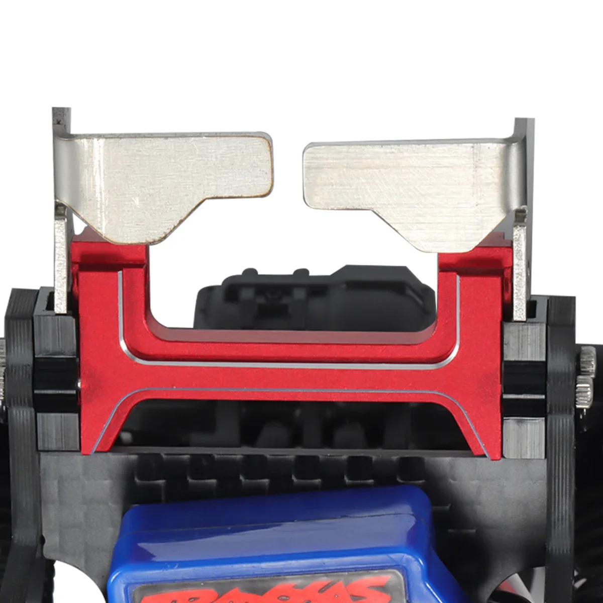 5.8g CNC Aluminum TRX4M Front Rear Bumper Mount Protective Stand for 1/18 RC Crawler Car TRX4-M Defender Chassis Upgrade Parts