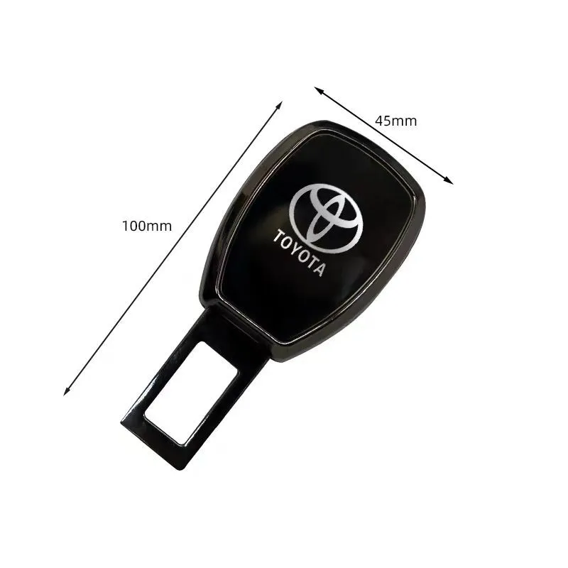 لتويوتا كورولا Rav4 أوريس كامري يارس بريوس برادو CHR مقعد السيارة حزام المشبك موسع حزام الأمان مشبك حزام مقعد السيارة موسع #3