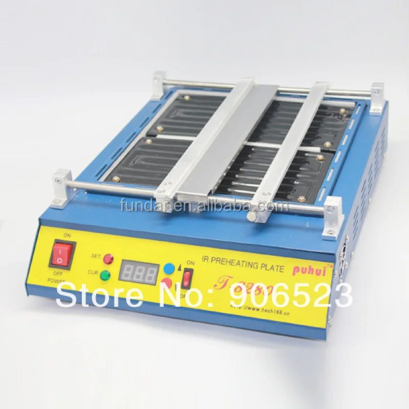 EMS/DHL shipping T8280 BGA Reballing station infrared preheating plate IR preheater