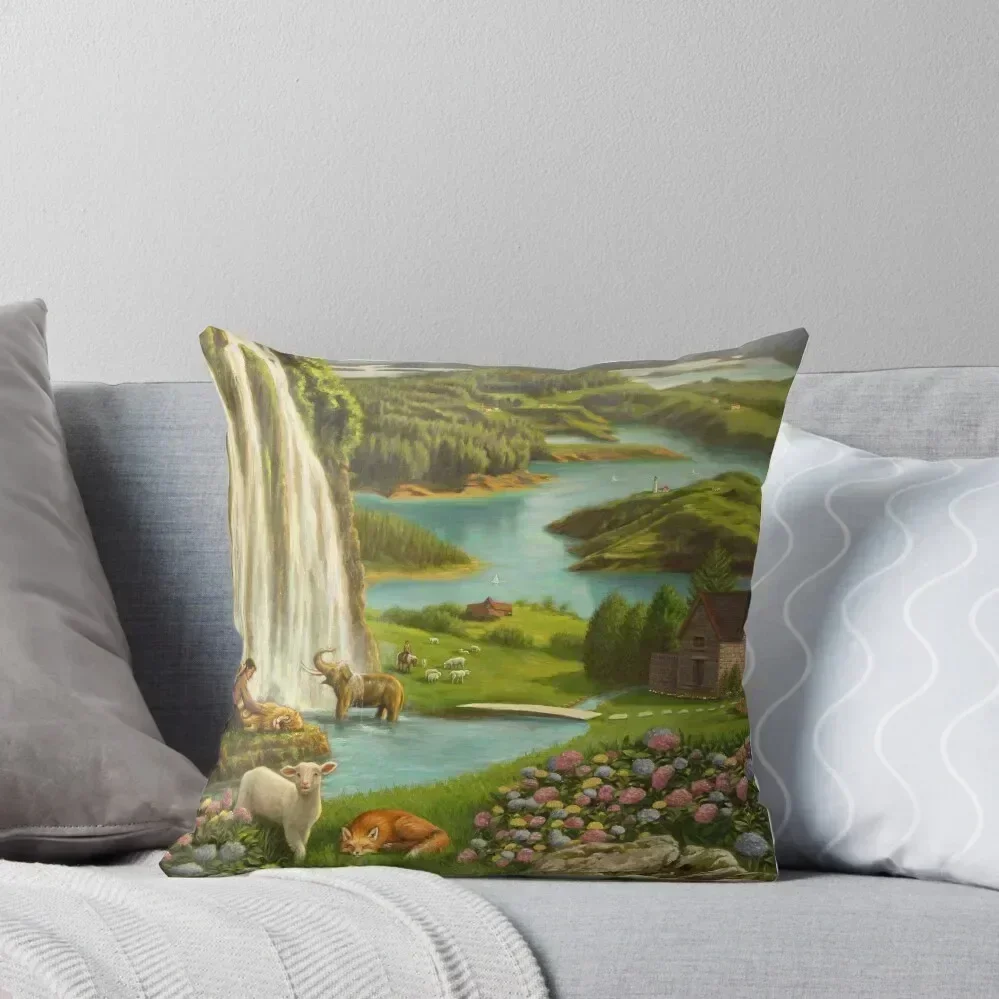

Paradise in Colombia Throw Pillow Ornamental Pillow Decorative Pillow Covers For Sofa Decorative Cushions For Luxury Sofa
