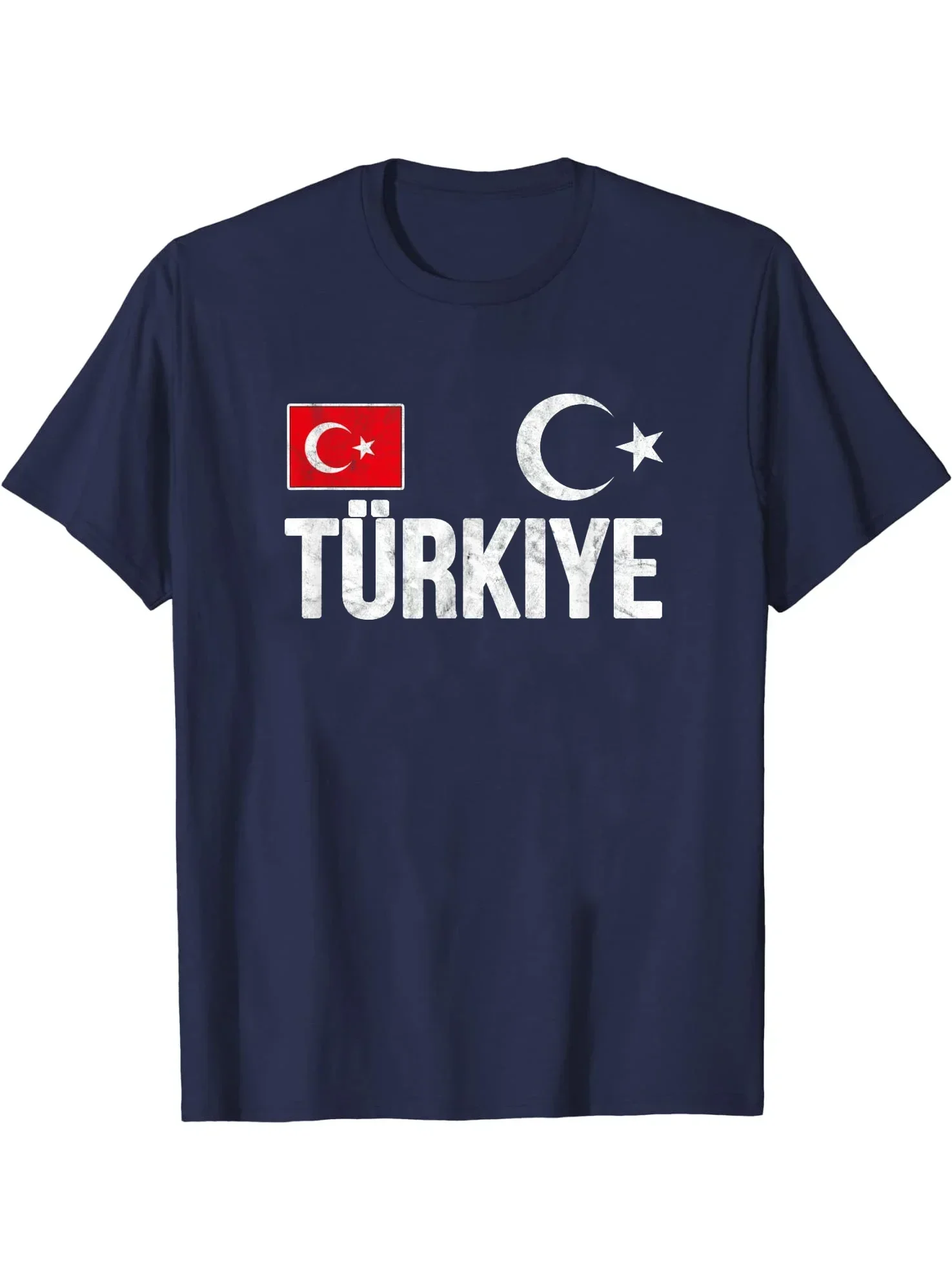 Turkiye Turkey Flag Turkish Gift T-Shirt 100% Cotton O-Neck Short Sleeve Summer Casual Mens T-shirt Streetwear
