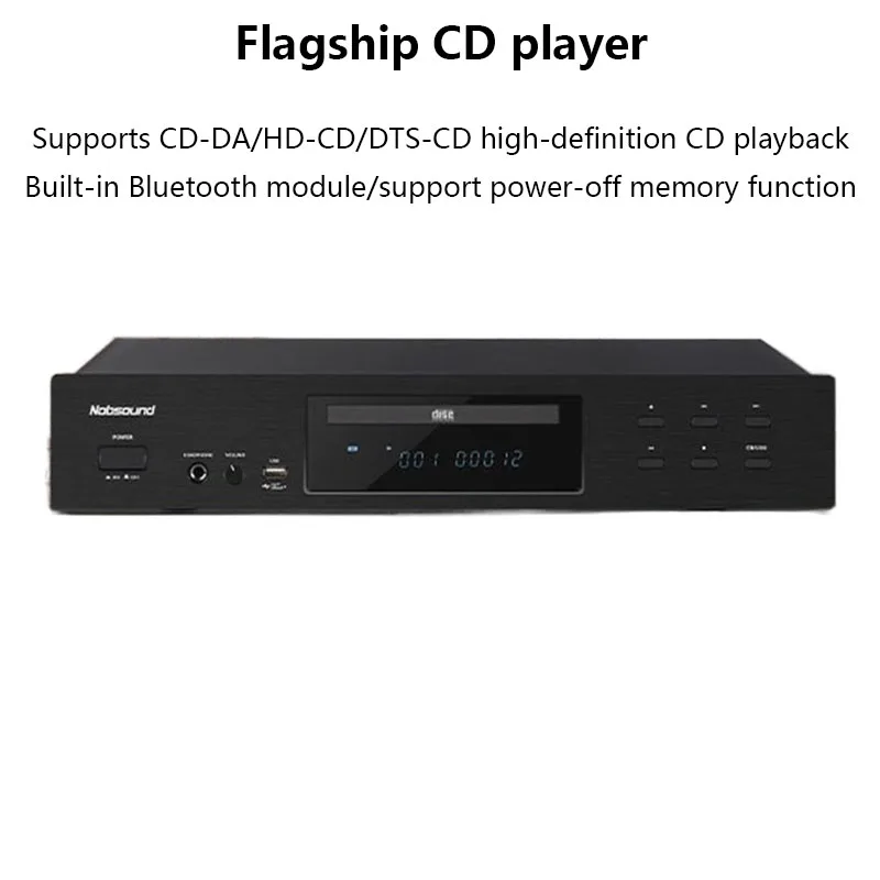 

High-end HIFICD PlayerBluetooth 5.0 DTS Audiophile Lossless Audio PlayerUSB Lossless Playback Full Balance Output Ear Amp Output