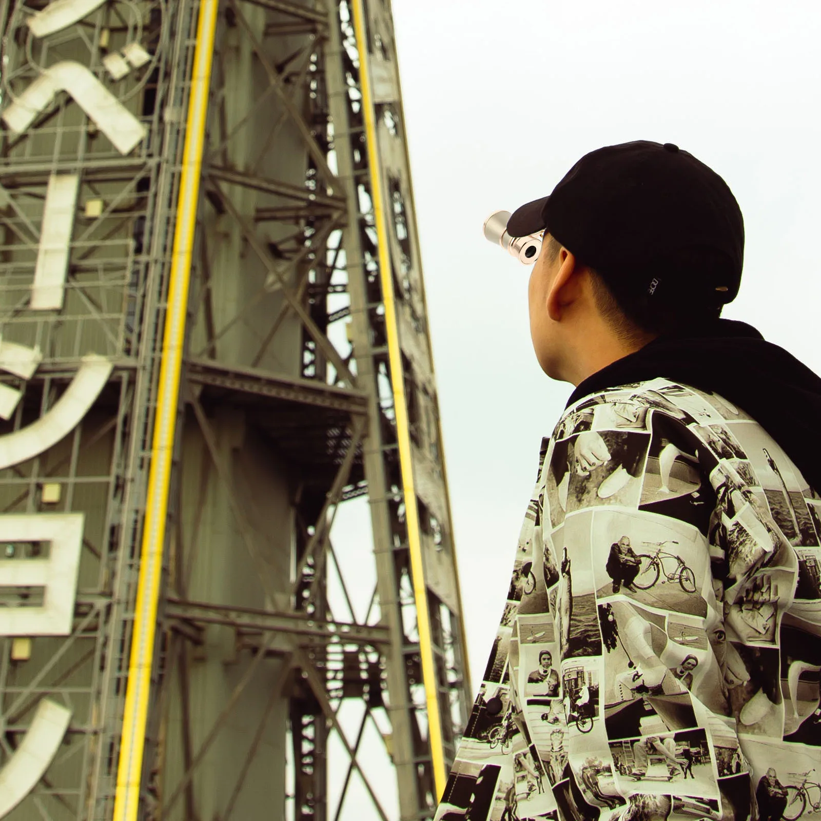 

3x25 Night Vision Aluminum Alloy Lightweight Portable Telescope for Travel Hiking Camping Bird Watching High Power