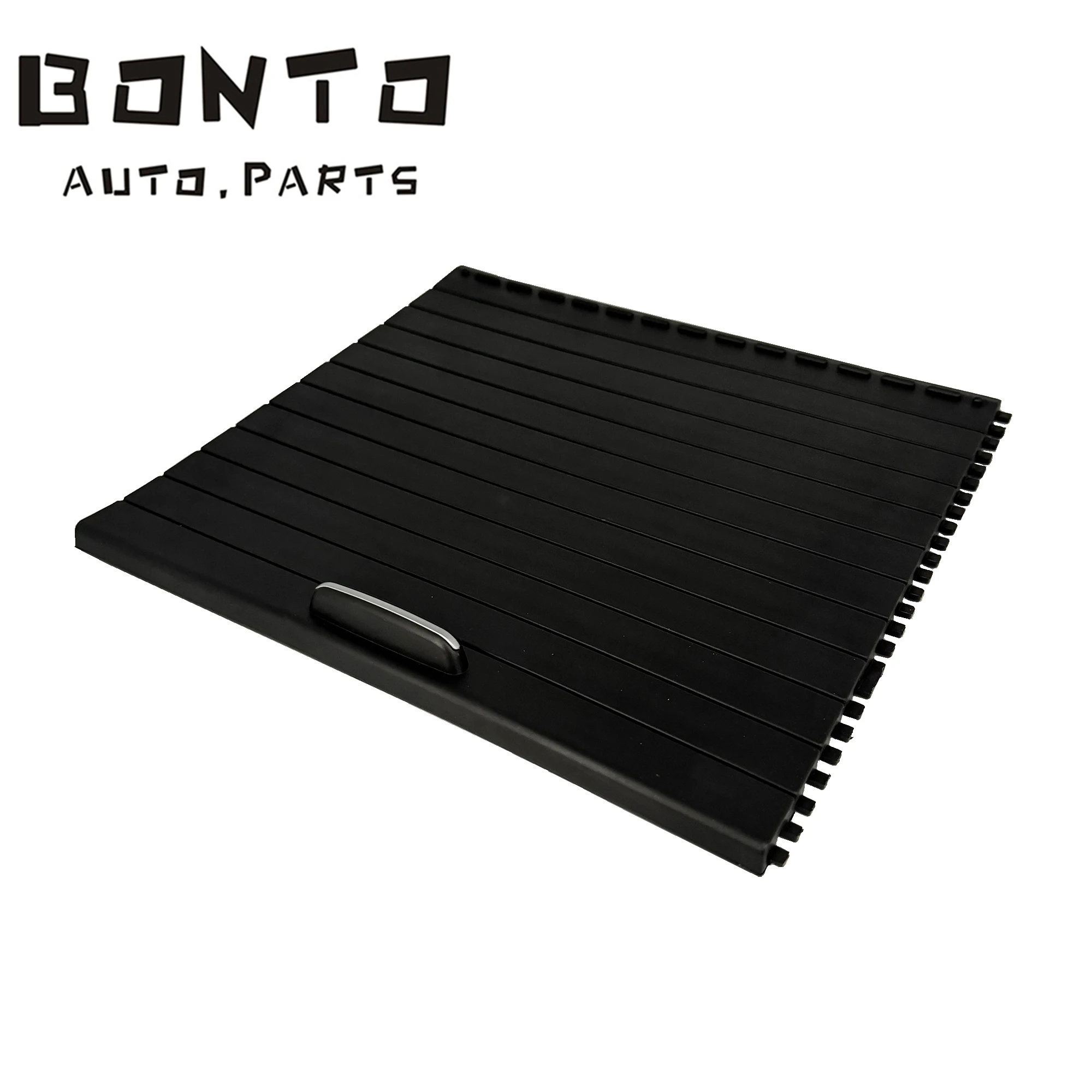 BONTO Black Center Console Roller Blind Cover For Mercedes Benz ML GL GLS GLE W166 OE:1666805802