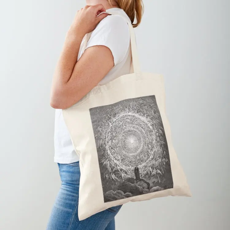 

Gustave Dore. The Empyrean. Paradiso Canto 31. Dante Alighieri The Divine Comedy Tote Bag Gift bags canvas tote bag