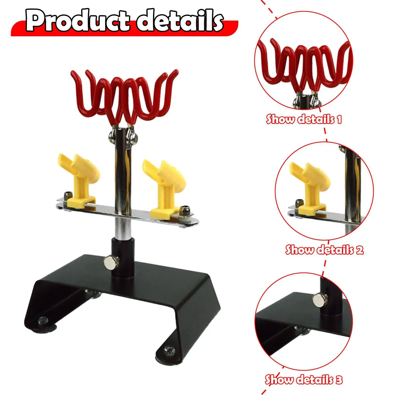 Airbrush Holder Station Model Spray Paint Tool for Desktop Airbrush Stand