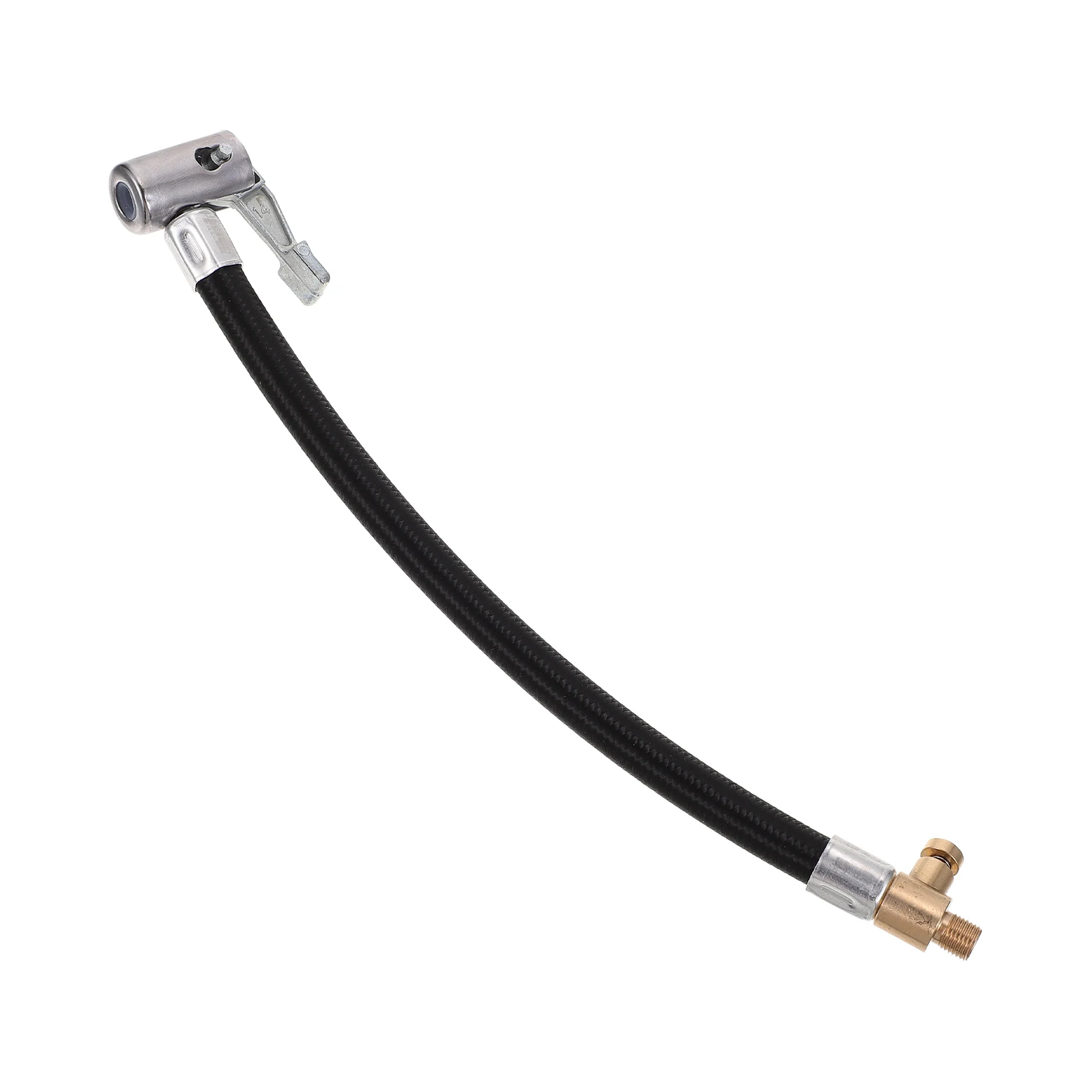 

Air Pump Extension Tube for Bike Tires Balls Mattresses Inflating Tube Rubber Metal Lightweight Portable Practical Durability