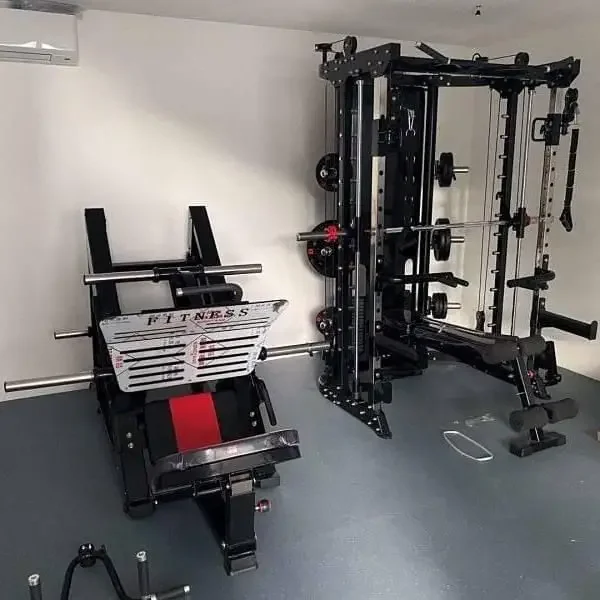 Smith Machine Squat Rack All in One Multi Functional Machine Commercial Home Use Fitness Equipment  Functional Trainer Rack