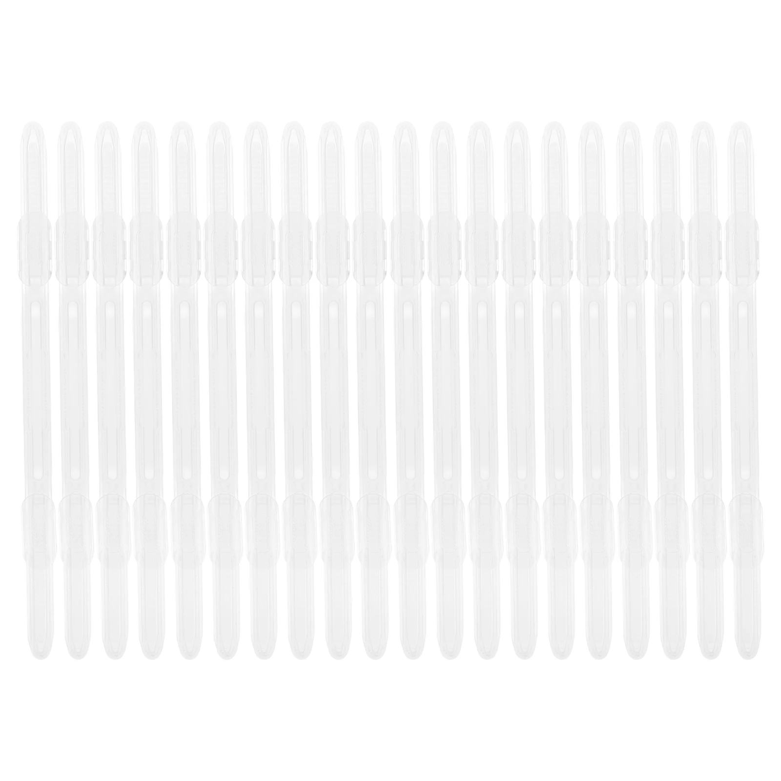 20 pz Raccoglitore Colonna Vertebrale Inserti Notebook Raccoglitori Segmentati Raccoglitore di Plastica Pinze Meccanismo di Rilegatura Per Ufficio Scuola Fai Da Te