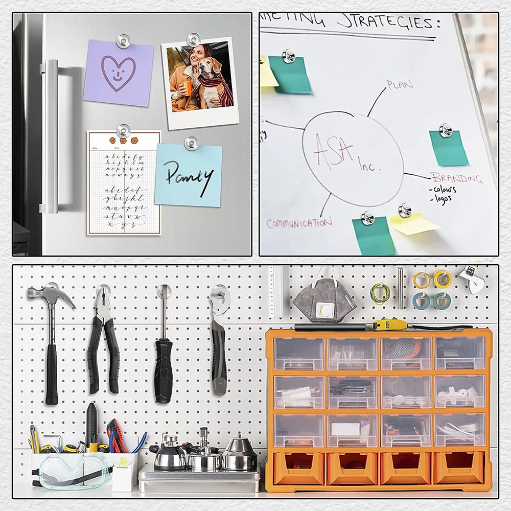 iman Refrigerator magnets DIY Office Whiteboard Workshop 8x3-3/10x3-3/12x3-4/18x3-5/25x3-5/30x5-6