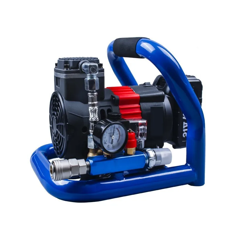 

Lithium battery brushless air compressor high-pressure portable air pump inflation pump, air compressor charging air machine