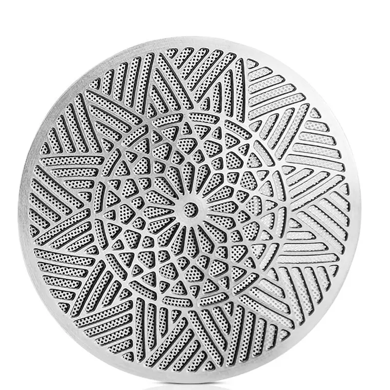 

Многоразовый кофейный фильтр из нержавеющей стали 58,5 мм для портафильтров 58 мм — сетка для эспрессо, 3-слойная конструкция A62X