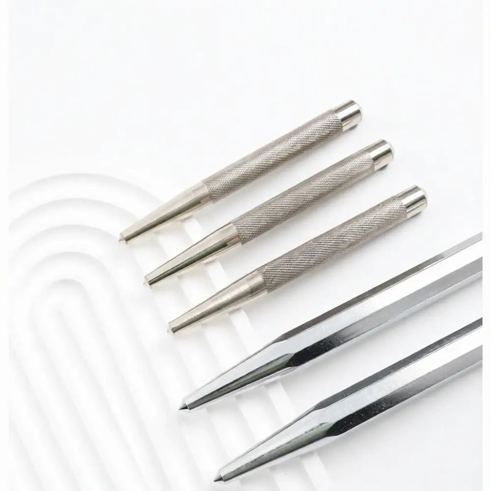 Spring Loaded Automatic Center Punch For For JuBoShi Hole Locator Metal Wood Drilling Impact Marking Hand Tool