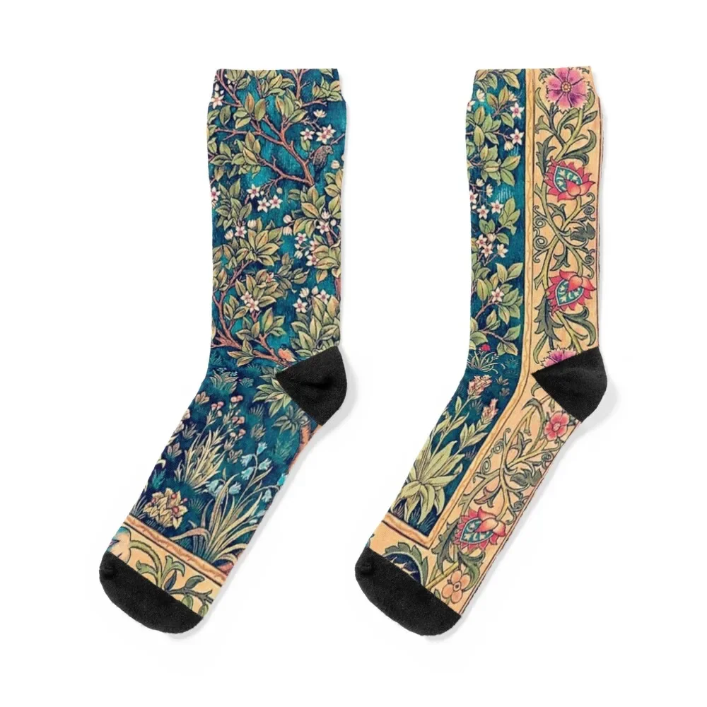 

William Morris - Tree of Life, No,3. Socks winter gifts Toe sports halloween Socks Girl Men's