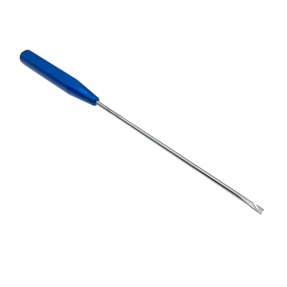 Suture Hook Orthopedic Wire Hook Suture Hook with Aluminum Handle Arthroscopy Line Wire Pass Thread Pet Orthopedic Instrument