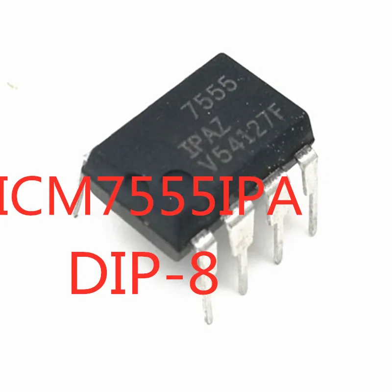 5PCS/LOT ICM7555IPAZ ICM7555 7555 ICM7555IPA DIP-8 clock IC chip In Stock NEW original IC