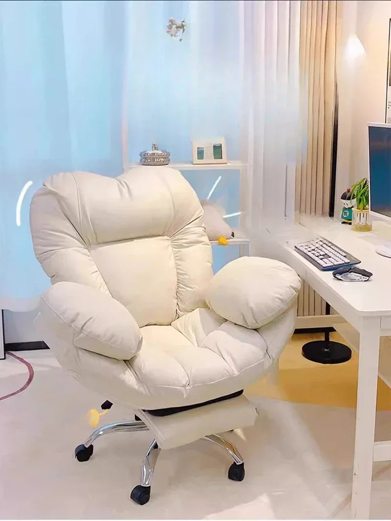 Design Lazy Sofa Office Chair Sedentary Comfort Computer Nordic Gaming Chair Bedroom Silla De Escritorio Office Furniture Soft