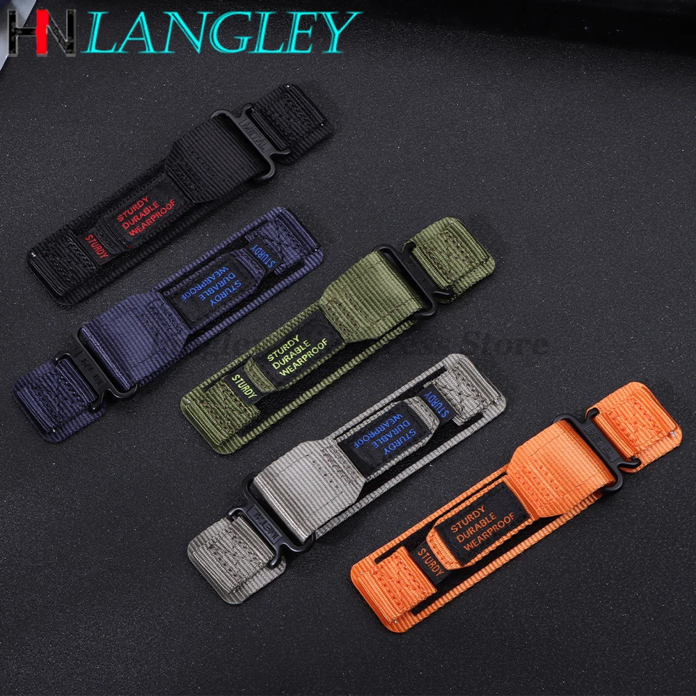 20 مللي متر 22 مللي متر النايلون حزام لهواوي ساعة GT 4 GT4 46 مللي متر الفرقة سوار ل Forerunner 255/265/965 معصمه الرجال الرياضة العالمي الفرقة