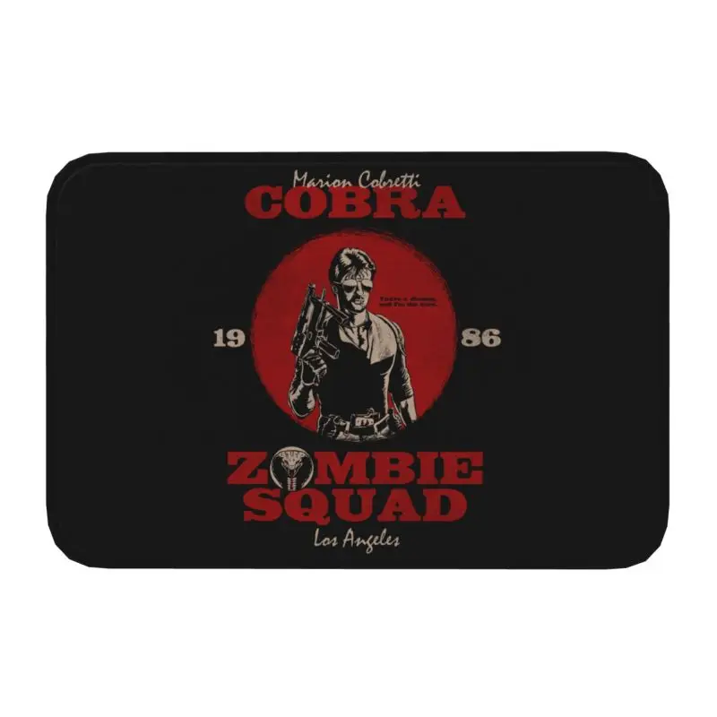 Custom Cobra Kai Doormat Anti-Slip Entrance Bathroom Kitchen Floor Door Mats Zombie Squad Solider Living Room Rug Carpet Footpad