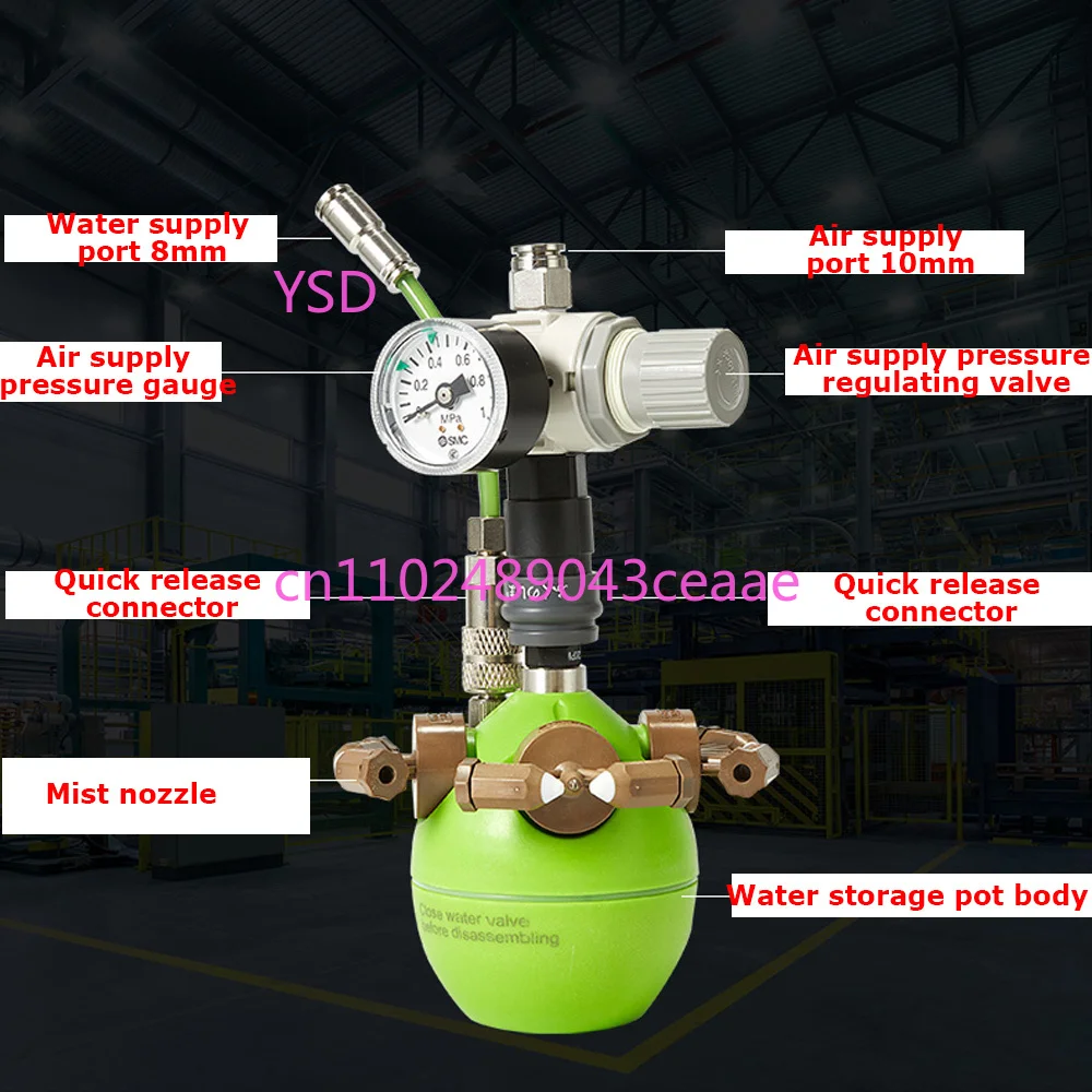 

1-7 µm Gasification Dry Mist Industrial Humidifier, Large Fog Volume, Electronic Printing, Textile Workshop, Anti-Static Specia