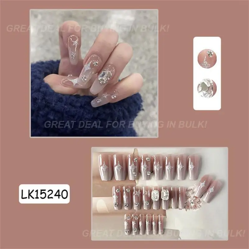 Suitable For All Occasions Fashionable Manicure Accessories Glittering And Eye-catching Silver Galaxy Nail Decals Nail Decals