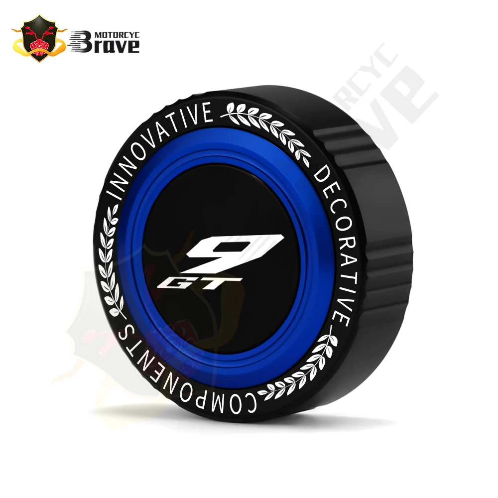 

For Tracer9 GT 2021 2022 2023 2024 Motorcycle Accessories Front Brake Fluid Reservoir Tank Oil Cup Cap Cover