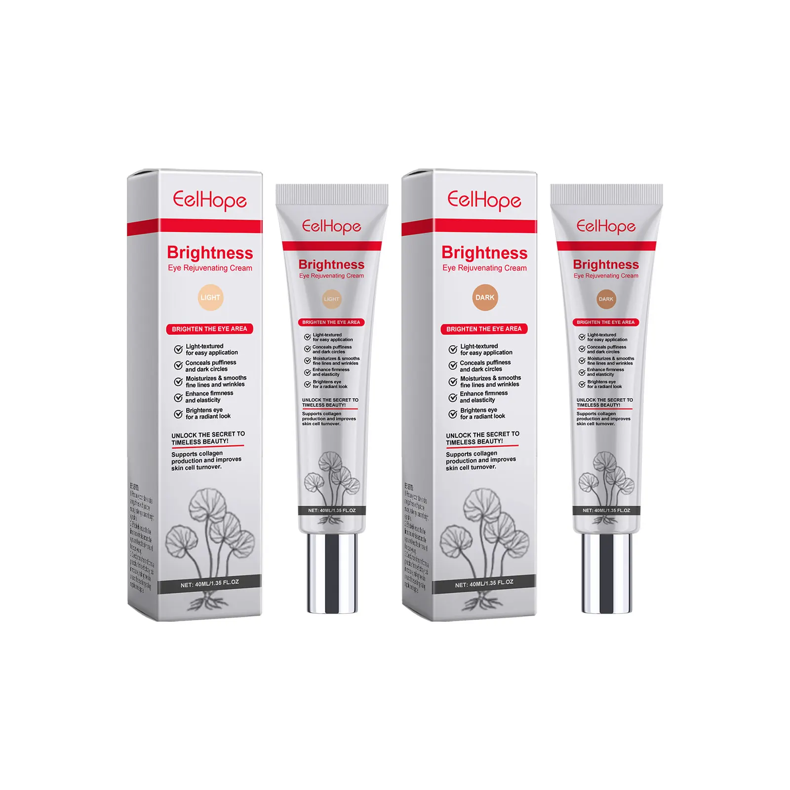 Corrector de ojos para ojeras, cubierta Invisible para ojeras, corrector ligero para acné, ilumina la ranura lagrimal, Base de maquillaje Facial, cosméticos