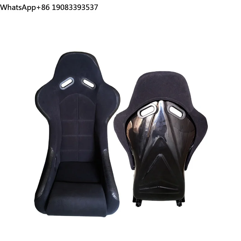 EDDYSTAR Hot Style Flexible Padded Headrests and Massaging Lumbar Pillows Bucket Racing Seat