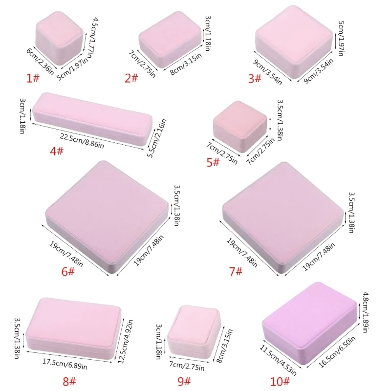 Durable Jewelry Box Portable Jewellery Holder Soft Jewelry Display Case Props