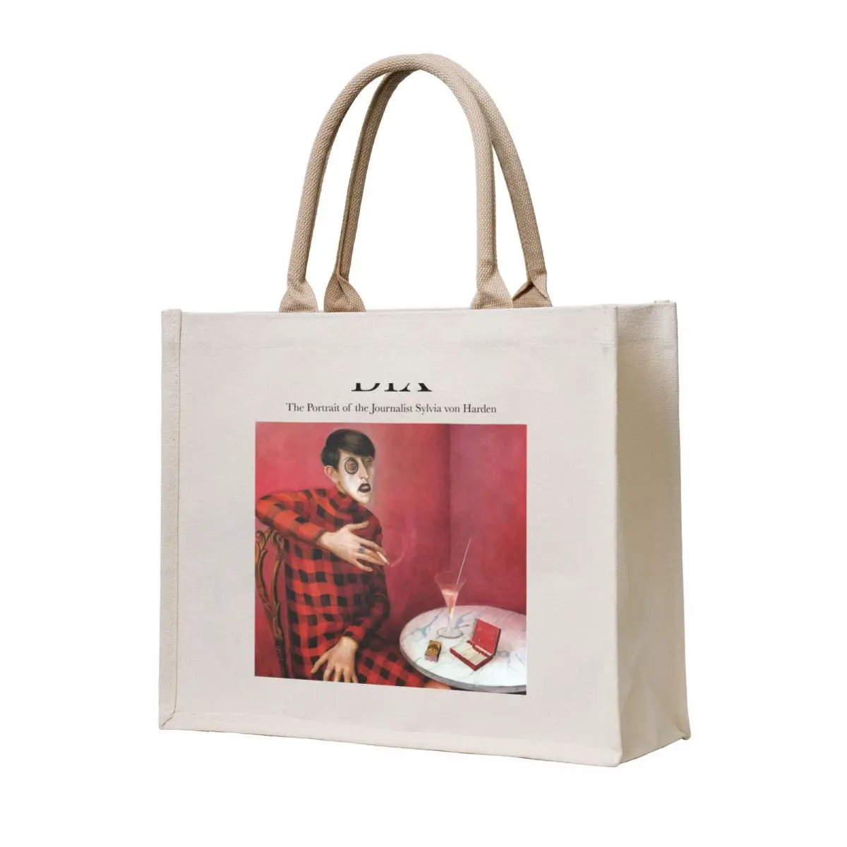 

Dix - The Portrait of the Journalist Sylvia von Harden Tote Bag hand bag ladies tote bag woman for beach
